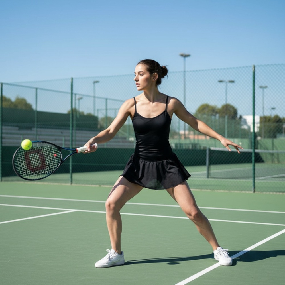 Beaully Women’s Tennis dress Navy Blue Med NWT